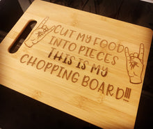 Load image into Gallery viewer, Bamboo chopping board
