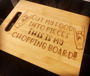 Bamboo chopping board