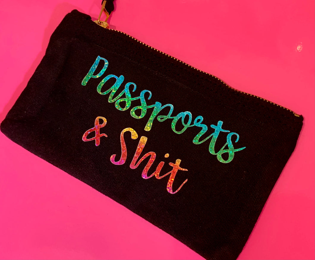 Passports & Shizzle purse