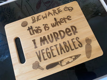 Load image into Gallery viewer, Bamboo chopping board

