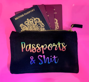 Passports & Shizzle purse