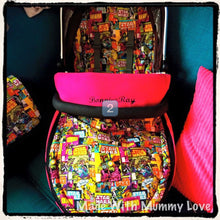 Load image into Gallery viewer, Star Wars fabric Footmuff, Star Wars fabric Liner, Pushchair Liner, Universal Footmuff, Universal Pram Liner, Buggy Footmuff, Pushchair Cove
