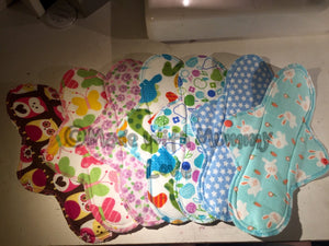 Menstrual Pads, Cloth Pad Set, Reusable Pads, Reusable Cloth Pads, CSP, WSP, Sanitary Pads, Cloth Pads, Mamacloth, Mama cloth
