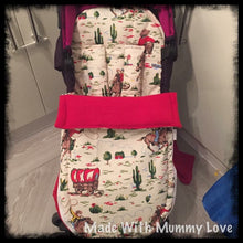 Load image into Gallery viewer, Cath Kidston roses fabric Footmuff, Car Seat Footmuff &amp; Accessories
