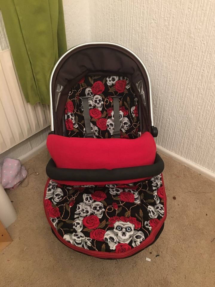 Skulls Buggy Footmuff, Carry car seat footmuff Accessories