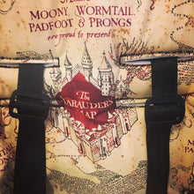 Load image into Gallery viewer, Harry Potter (Marauders Map) fabric Footmuff, Car Seat Footmuff &amp; Accessories
