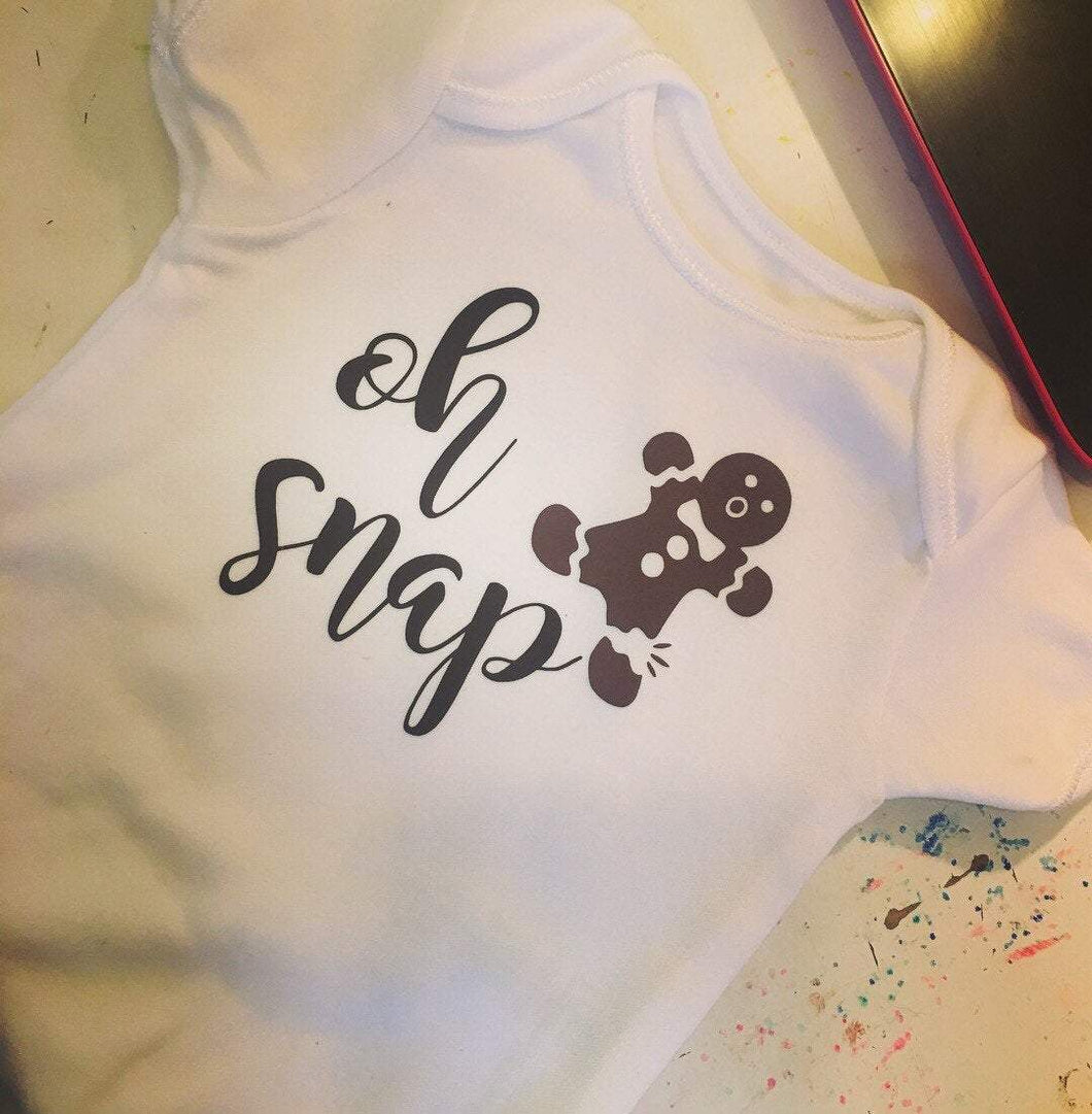 Gingerbread Man Baby Grow