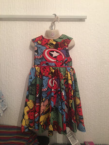 Marvel Tea party dress - TPD - girls dress - flower girl dress - bridesmaid dress