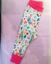 Load image into Gallery viewer, Peter rabbit Kids Leggings, Cuff Trousers, Unisex Trousers, Unisex Leggings, peter rabbit Toddler Leggings, Baby Clothing, Kids Trousers,
