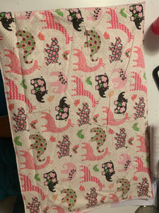 Washable waterproof bedtime accident mat.