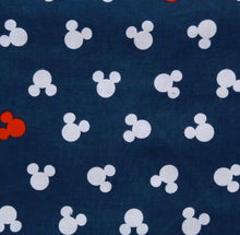 Load image into Gallery viewer, Mickey Mouse fabric buggy footmuff, Mickey footmuff, Mickey buggy, baby shower gift, baby gift, new baby present, buggy footmuff
