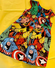 Load image into Gallery viewer, Marvel Tea party dress - TPD - girls dress - flower girl dress - bridesmaid dress

