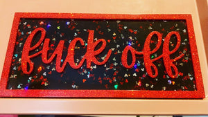 F off sign