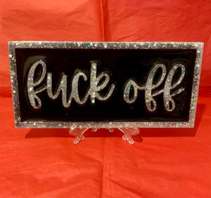F off sign