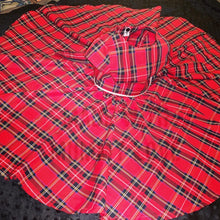 Load image into Gallery viewer, Christmas Tartan Tea party dress - TPD - girls dress - Christmas dress - Party dress

