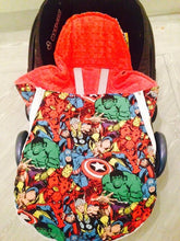 Load image into Gallery viewer, Marvel fabric footmuff, Carry car seat footmuff &amp; Accessories
