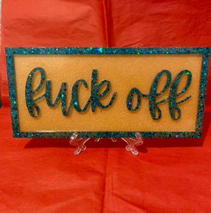 F off sign