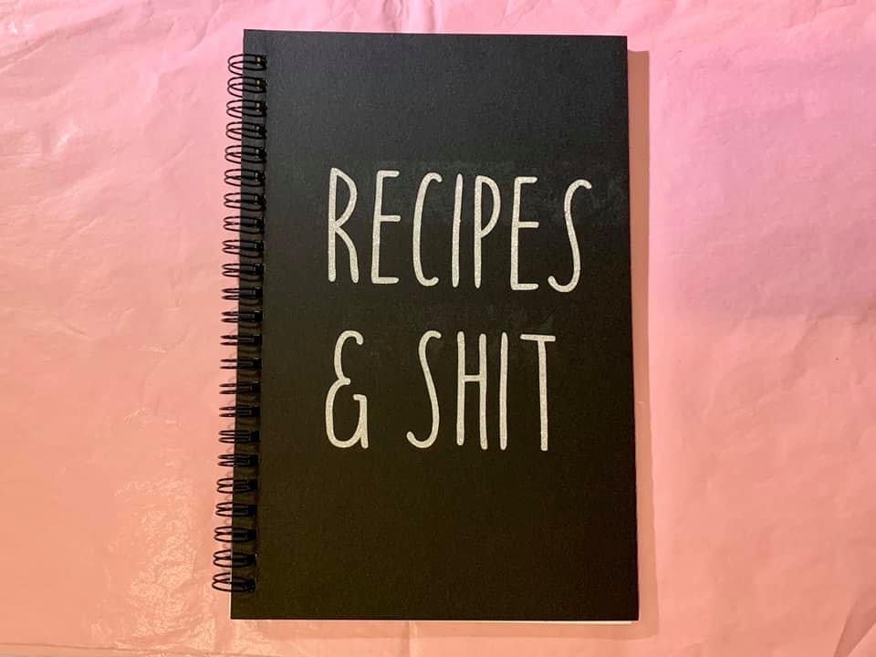 Recipes & Shit book